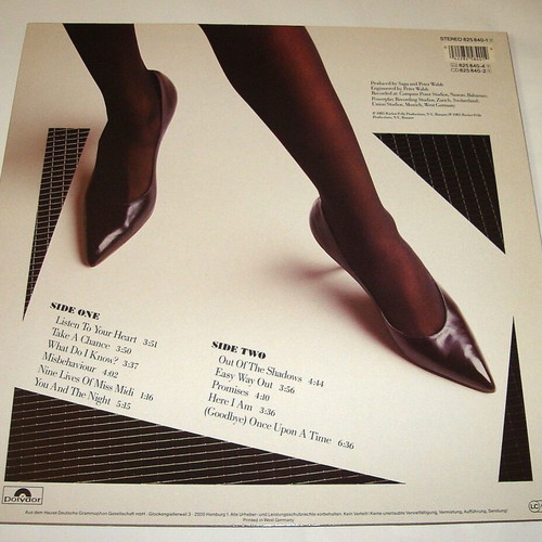 Saga Behaviour vinyl used, 1985 rock album