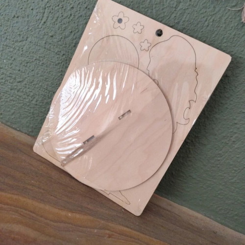 Pregnancy frames new, wooden, set of 2 pieces