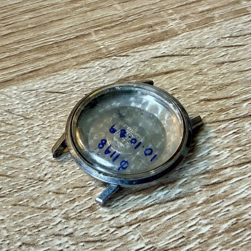 Omega Seamaster De Ville Vintage 135.010 watch case used, silver