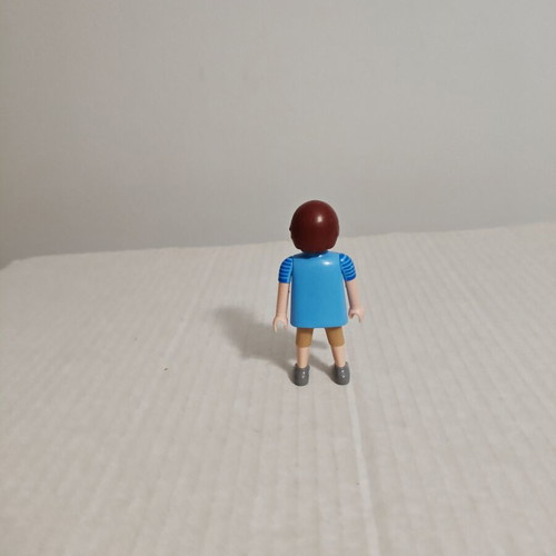 Playmobil figure blue shirt used