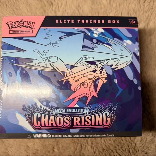 Pokemon Chaos Rising Elite Trainer Box sealed