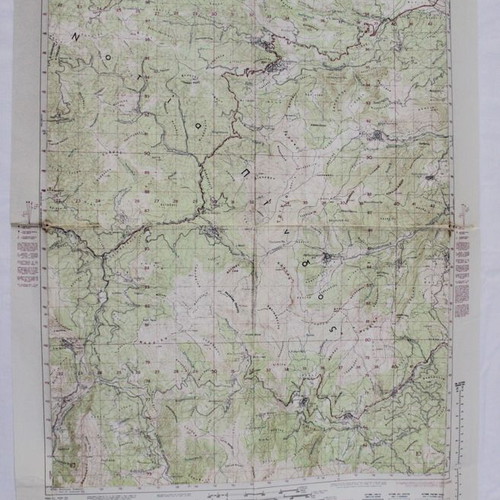 Kastanea Map 1970 Military Geographic Service used
