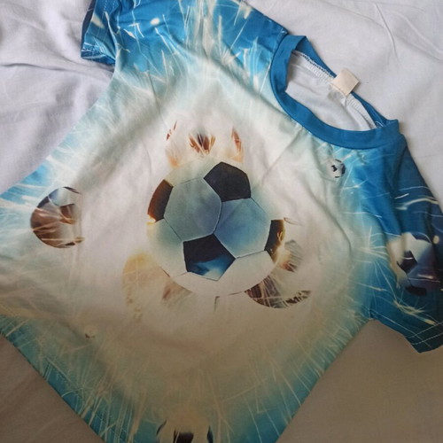 Children's summer t-shirt new, size 90 cm