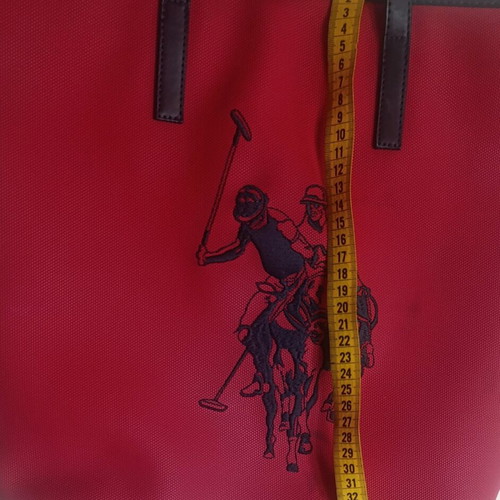 Polo Assn red handbag like new