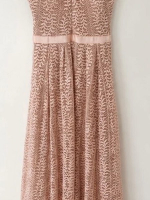 Boohoo feestjurk size 34 like new, pink elegant dress