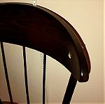  Καρέκλες τραπεζαρίας μεταλλικές ξύλινες νεοκλασσικό σχέδιο  με μαξιλάρι