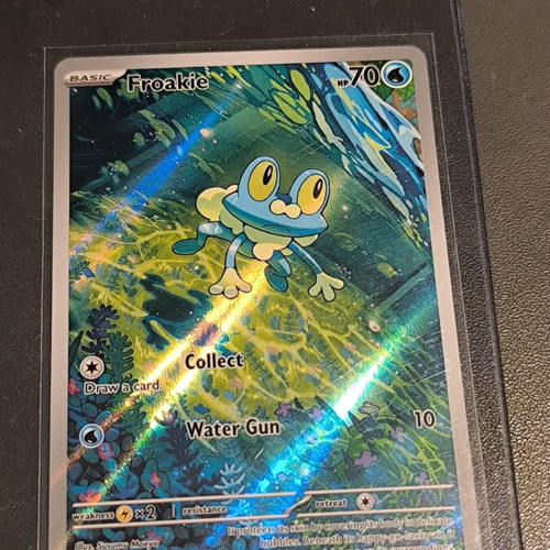 Chaos Rising 70% Set with Froakie IR Cards like new