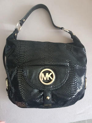 Michael Kors shoulder bag used, black women's