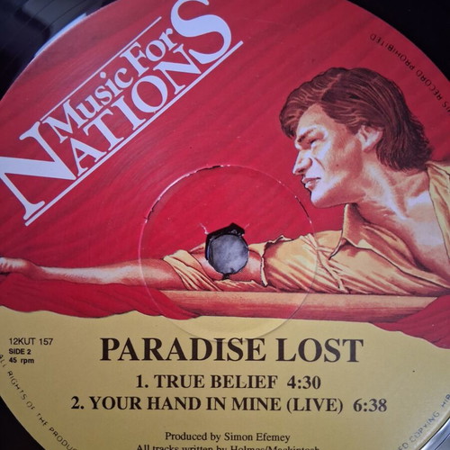 Paradise Lost Seals The Sense 12" 45 RPM metal record