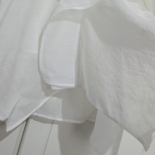 Shein white top new, size large with smaller fit