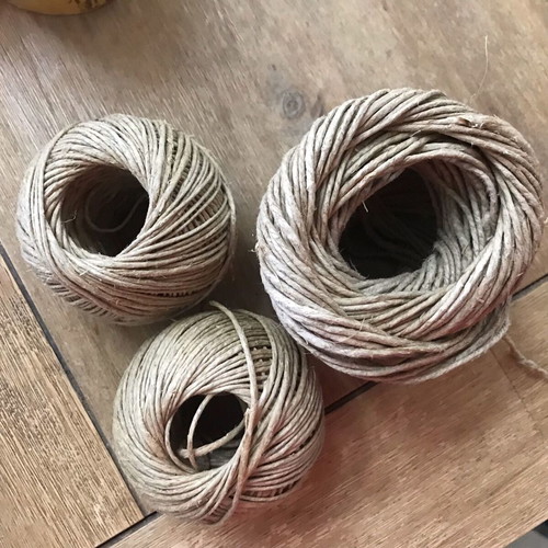 Set of 5 Twine and Thread Rolls for DIY and Crafts, New