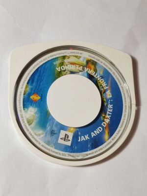 Jak and Daxter La Frontera Perdida PSP game UMD disc