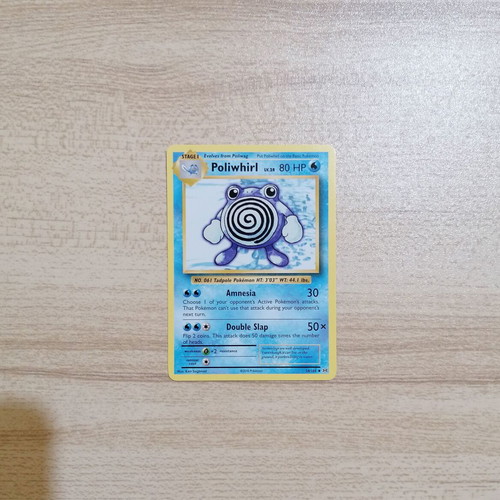 Pokémon Poliwhirl Evolutions 2016 card new