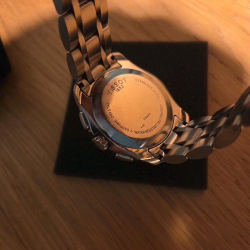 Tissot Couturier GMT Black Dial ρολόι σαν καινούργιο
