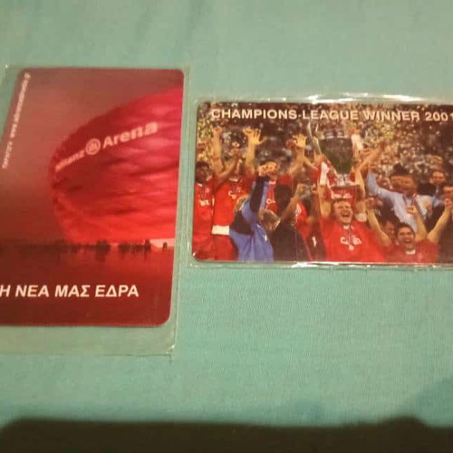 Bayern Munich cards new, set of 2 sealed