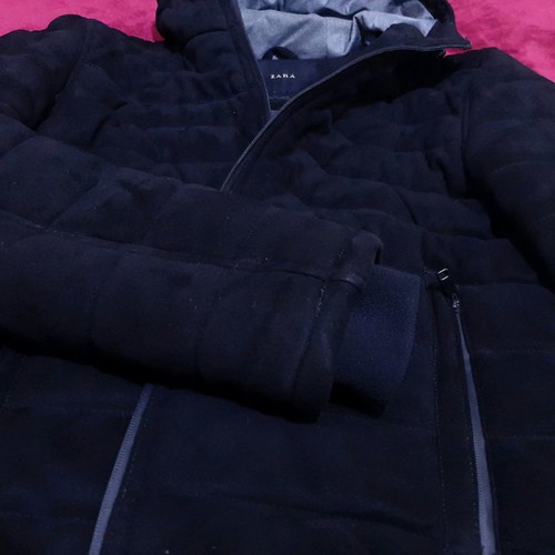 Zara jacket used, black, size XL