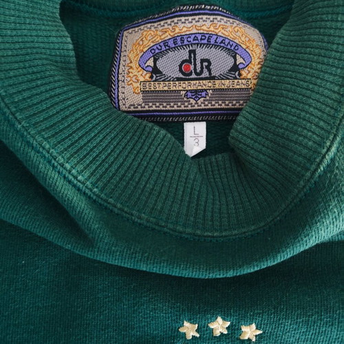 Panathinaikos Vintage Retro Sweatshirt Size L used with Embroidered Logo