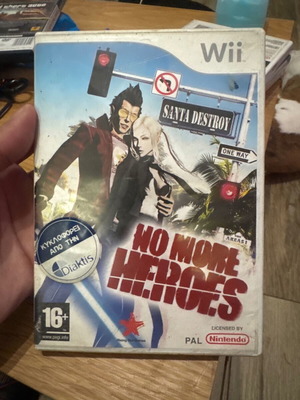 No More Heroes Nintendo Wii PAL game like new, complete
