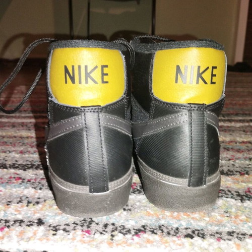 Nike Blazer Mid Pro Club size 43 like new, black and gold