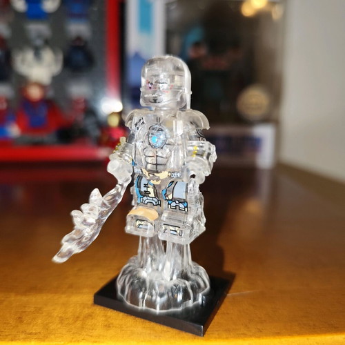 Iron Man MK 1 transparent figure like new
