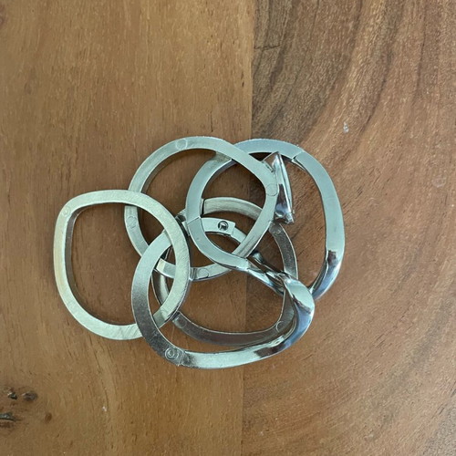 Metal Puzzle Game used with bonus second puzzle