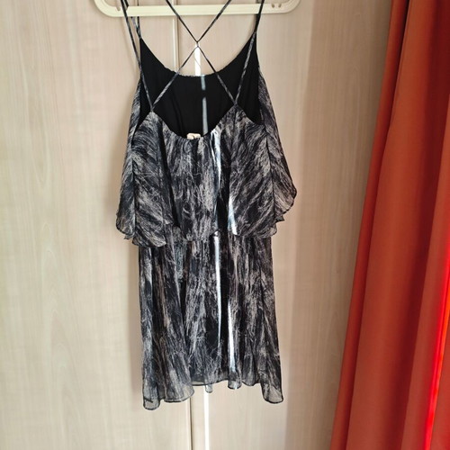 Pepe Jeans women's dress like new, black gray, size M