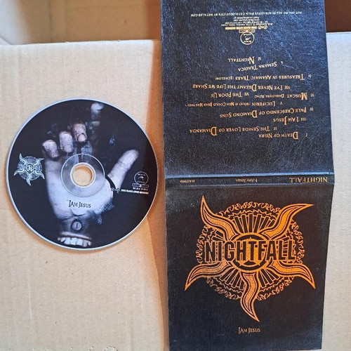Nightfall I Am Jesus CD black leather digipack like new
