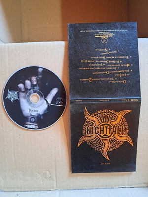 Nightfall I Am Jesus CD black leather digipack like new
