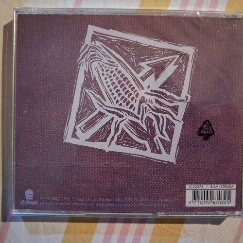 Bad Religion Against The Grain CD remastered, new, punk rock