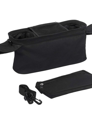 Momcozy Stroller Organizer with Cup Holders and Detachable Phone Bag new