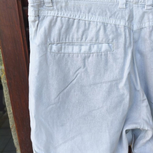 Esmara linen cotton shorts size M like new, white