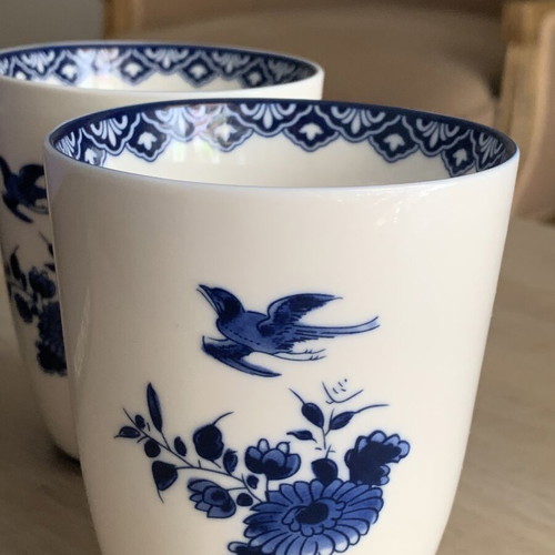 &k Amsterdam Mug Delftware 2-pack new