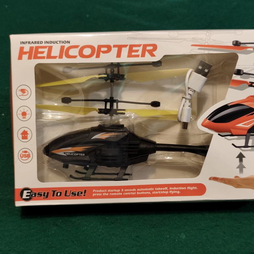 Rechargeable LED Helicopter with Infrared Sensor