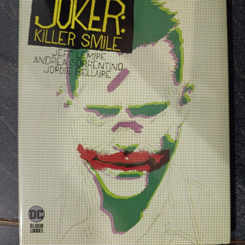 Dc comic hardcover like new in English