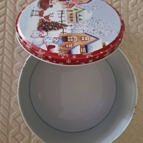 Metal Christmas box