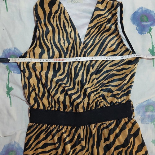FN Fashion women's jumpsuit like new, black and brown, sizes S/M