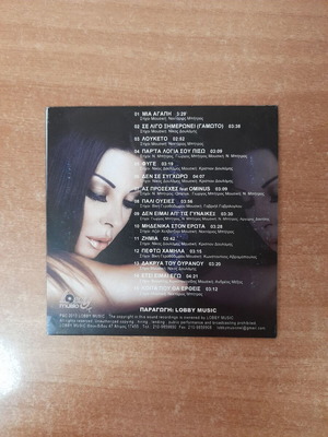 Angela Dimitriou Come Back CD, laiko