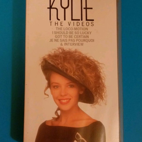 Kylie Minogue The Videos 1988 VHS like new, collector's item
