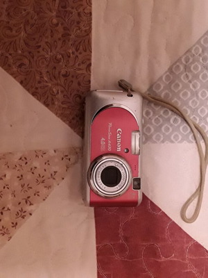 Canon PowerShot A430 camera used without charger