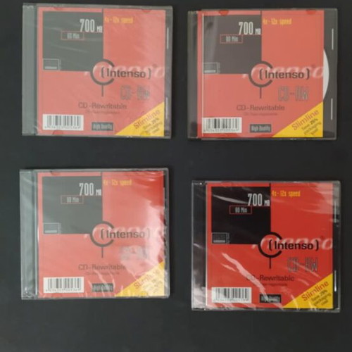 CDs new, pack of 4