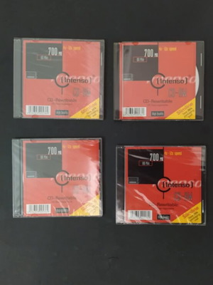 CDs new, pack of 4