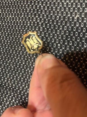 AEK Metal Pin 1970s New