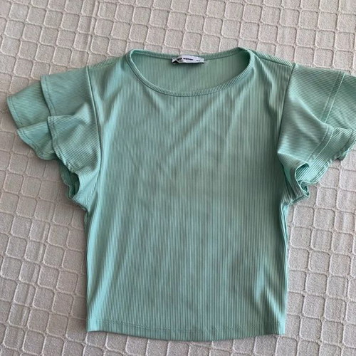 Pink Woman XS top, blue turquoise