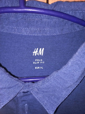 Polo μπλούζα H&M μπλε ναυτικό XL σαν καινούργιο