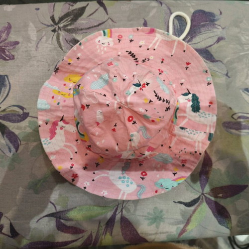 Children's pink hat size 50