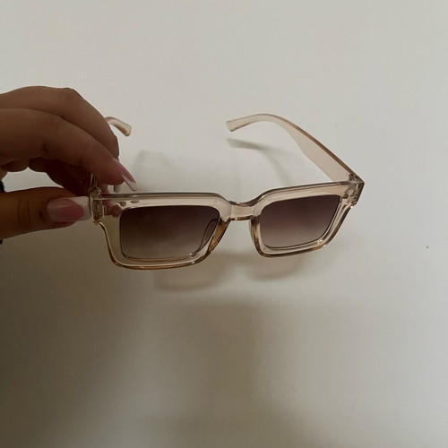Women's sunglasses like new, beige and pink