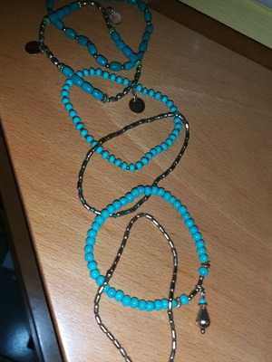 Bracelets pack of 6 with elastic
