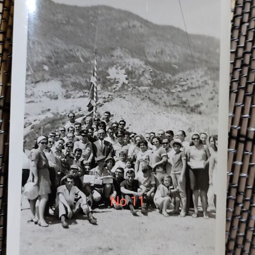 Photos of OTE Club Patras April 21, 1967 like new, black and white