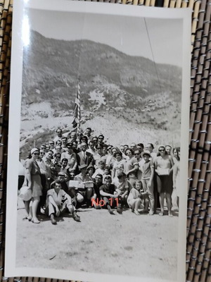 Photos of OTE Club Patras April 21, 1967 like new, black and white