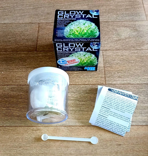 Glow crystal growing
